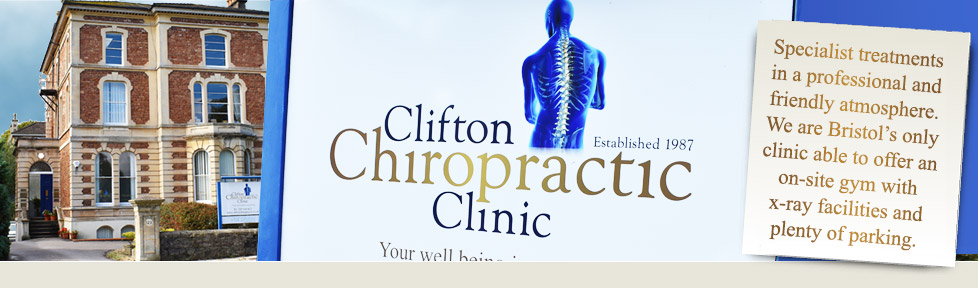 Clifton Chiropractic Clinic bulding and signage