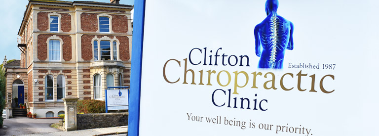 Clifton Chiropractic Clinic bulding and signage